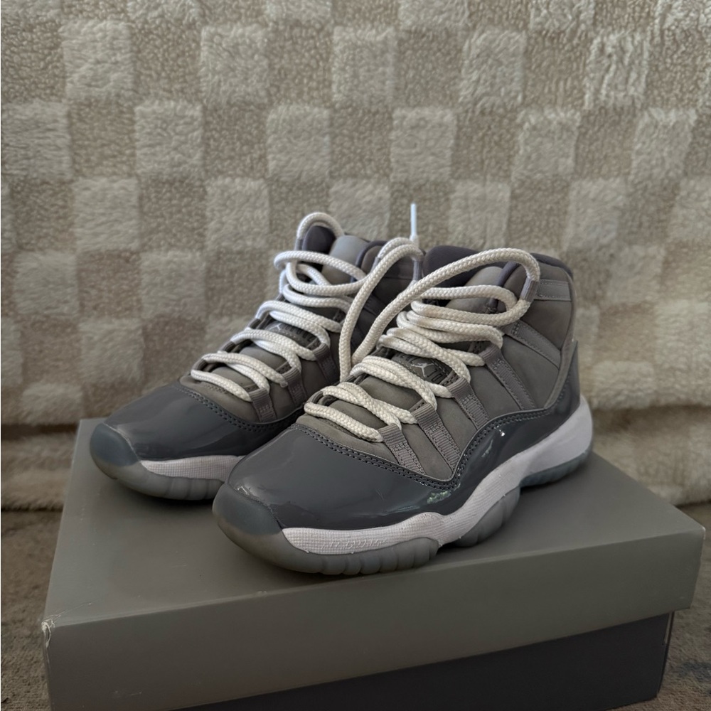 Jordan Air 11 Retro in Gray and Multi-Color